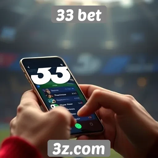 Experiência do usuário em dispositivos móveis no 33 bet